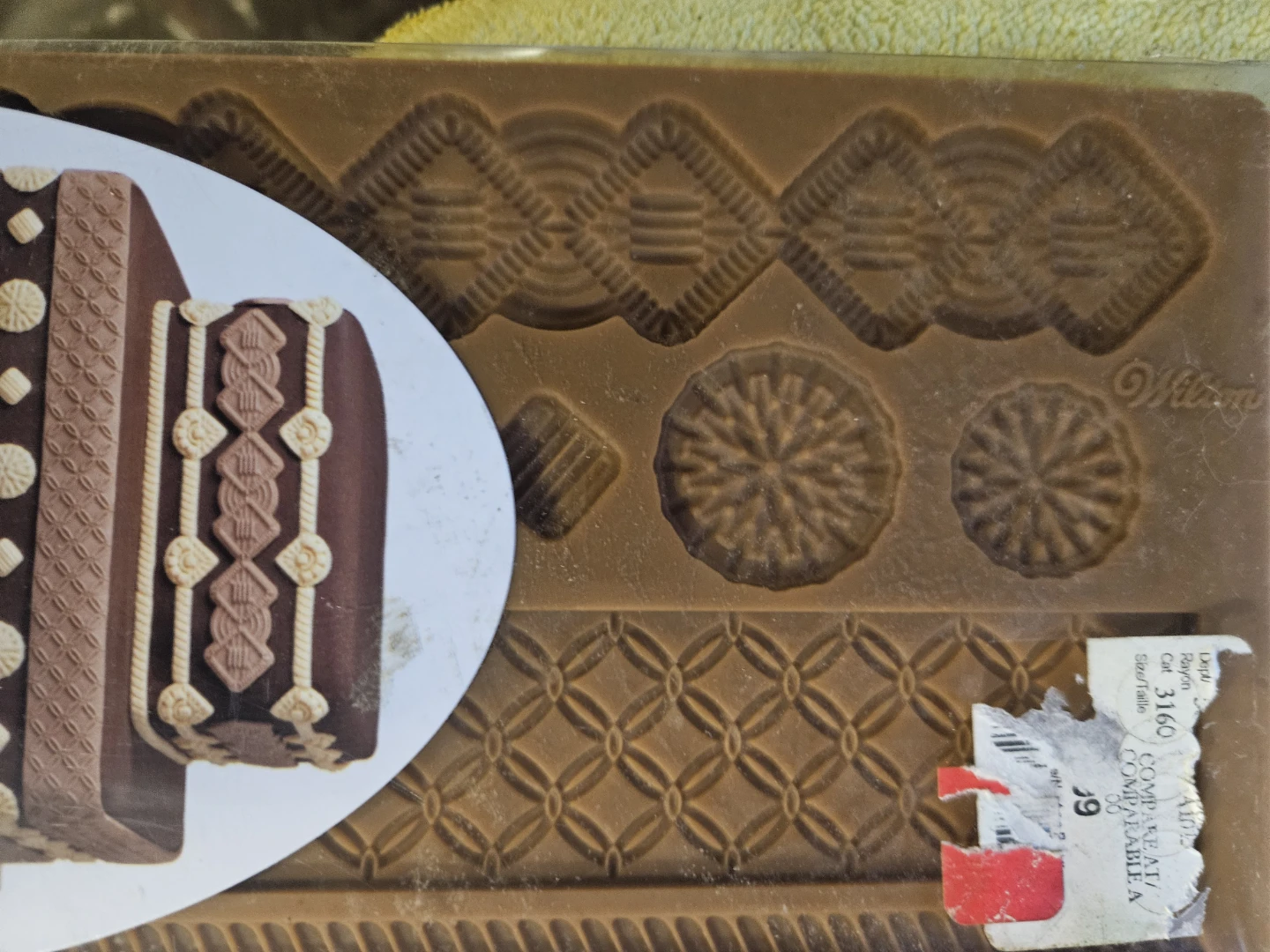 Wilton Fondant and Gum Paste Mold - Macramé Designs - photo 5