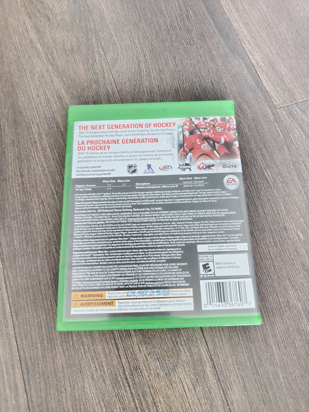 NHL 15 for Xbox One, Xbox series X, S - photo 3