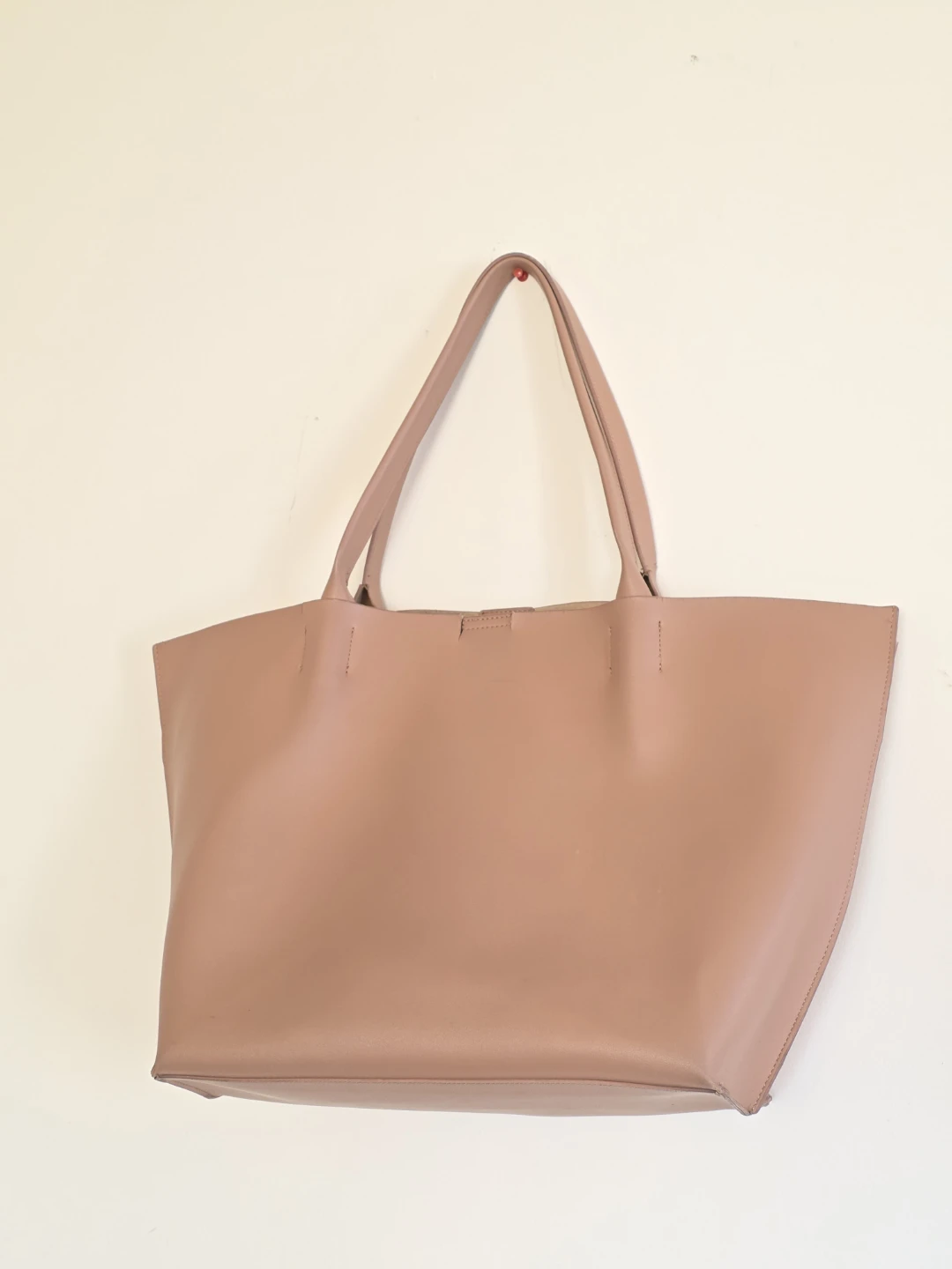 Large Vegan Leather tote bag - photo 2