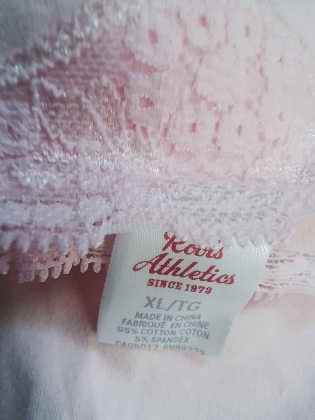 Roots Strappy Lace Cami XL Pink - photo 4