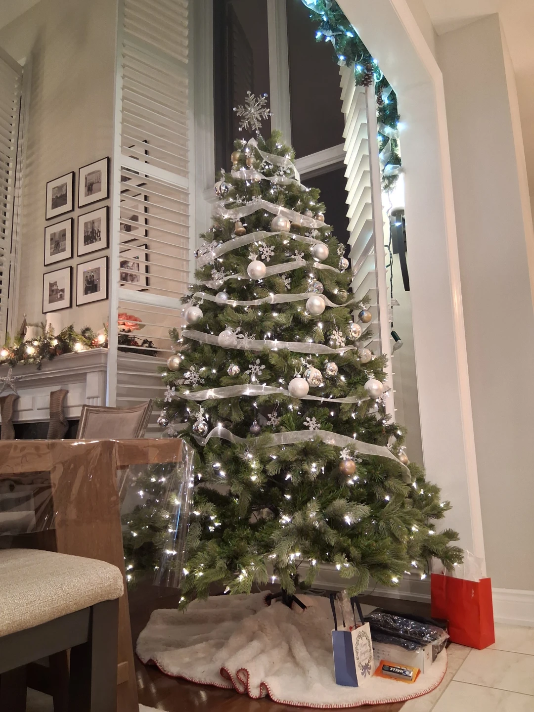 2.3m Christmas Tree with LED lights