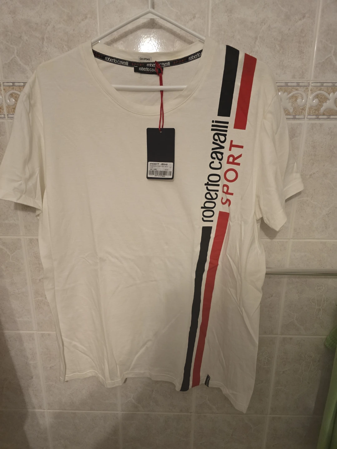 Mens Roberto Cavalli Sport T-Shirt size  2XL, but fits smaller
