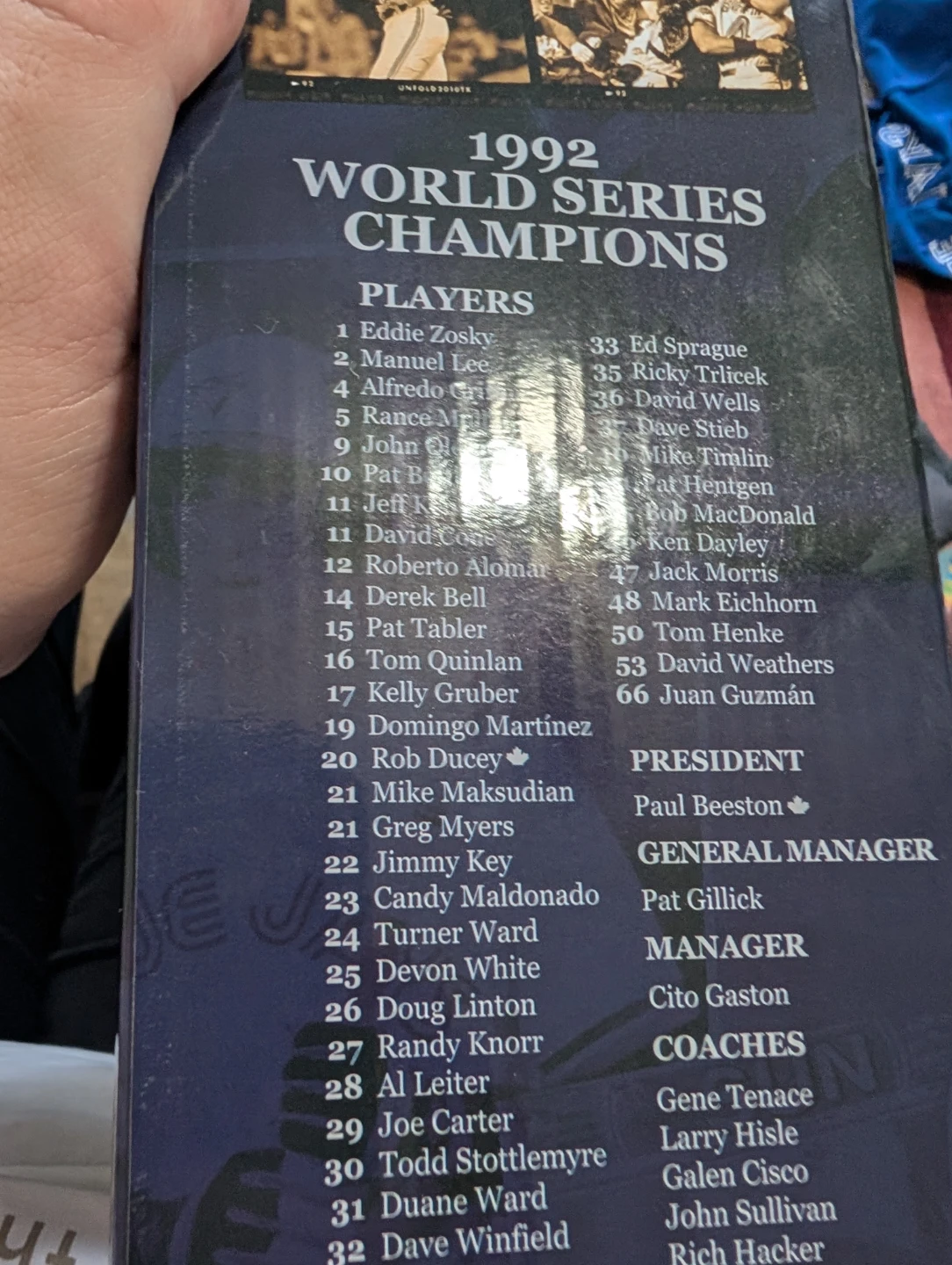 Toronto Blue Jays 1992 World Series Champions Replica Statue - photo 3
