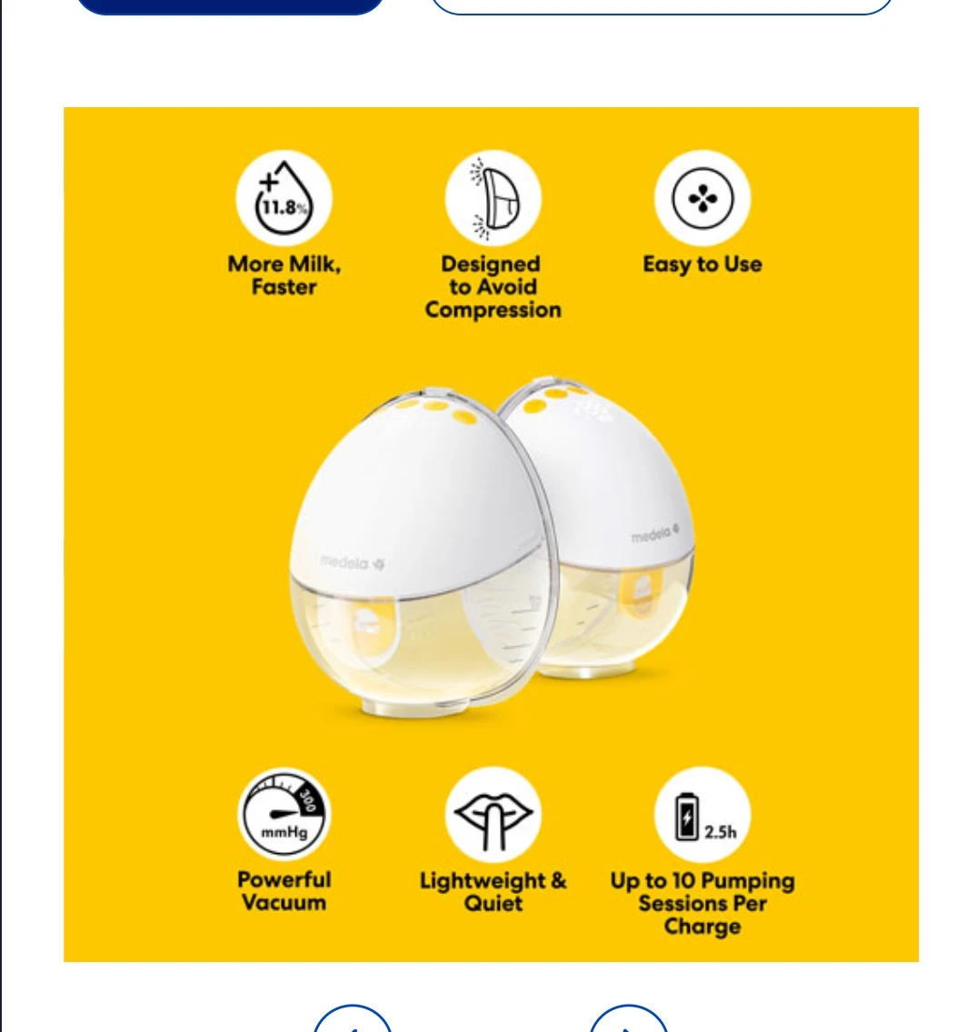 Medela Motion InBra Wearable Breast Pump - photo 2