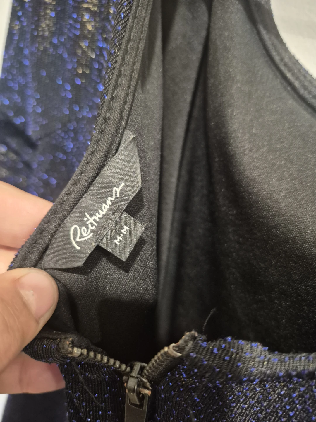 Reitmans Blue Sparkle Dress - Size M - photo 4
