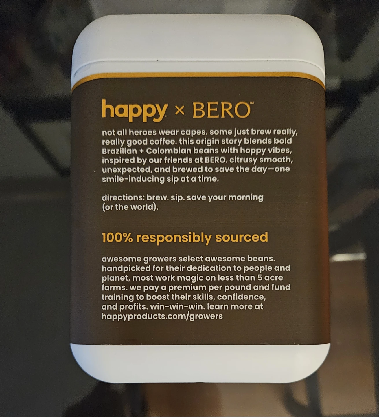 OPENED Happy x Bero Eternal Hop-timist Ground Coffee - photo 2