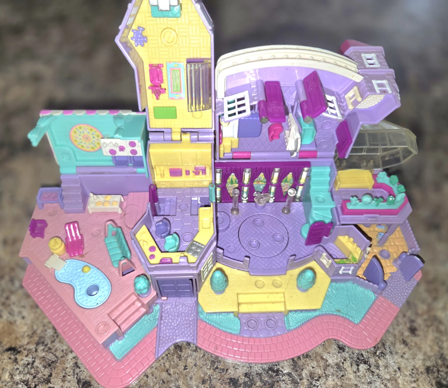 Polly pocket vintage toy lot with figure - photo 2