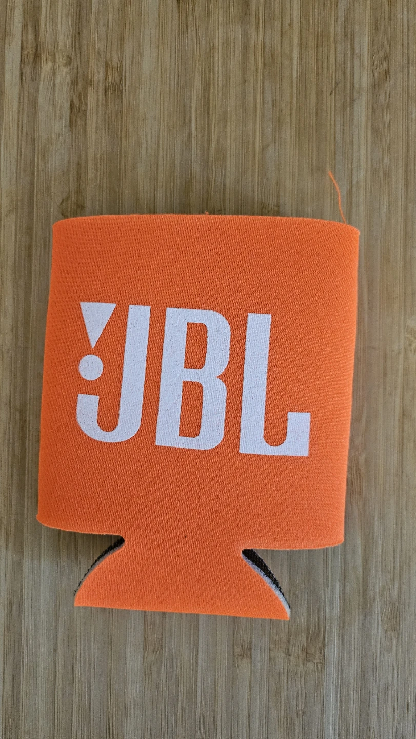 JBL Orange Can Cooler Sleeve