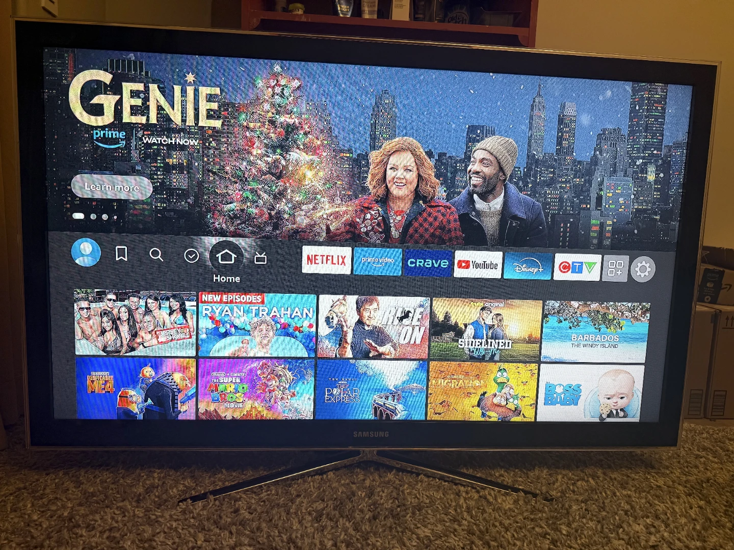 55” Inch Samsung Smart UHD TV