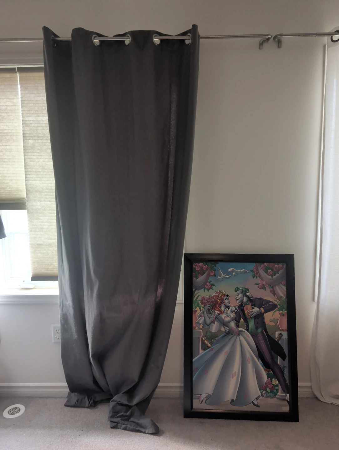 Framed Harley Quinn and Joker Art Print - photo 2