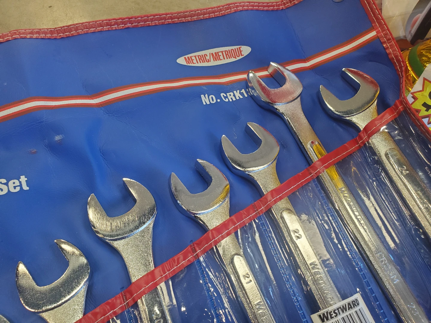Westward Combination Box and Open End Wrench Set - photo 3