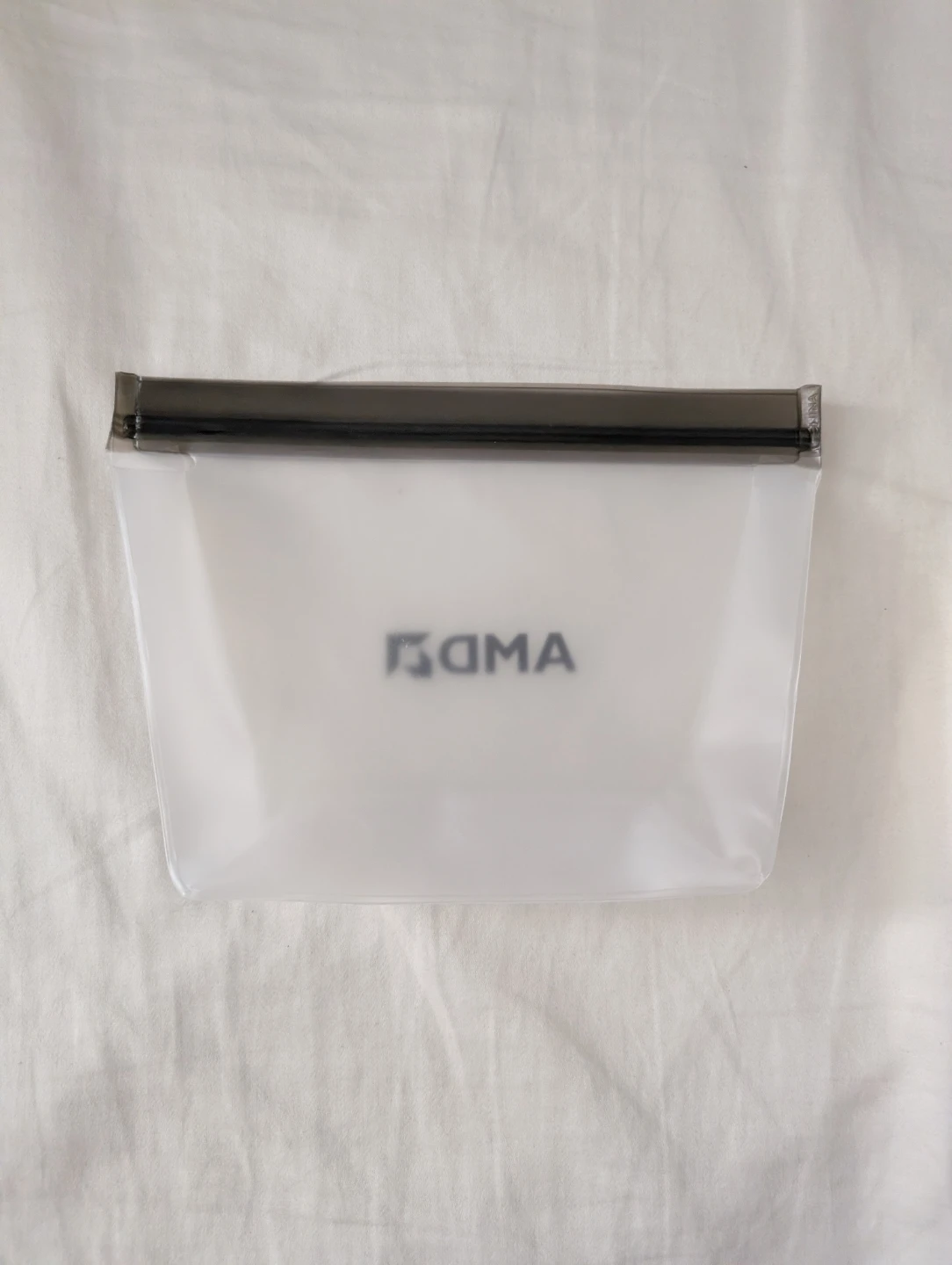 AMD Translucent Pouch Bag Tech Swag for travel makeup - photo 2