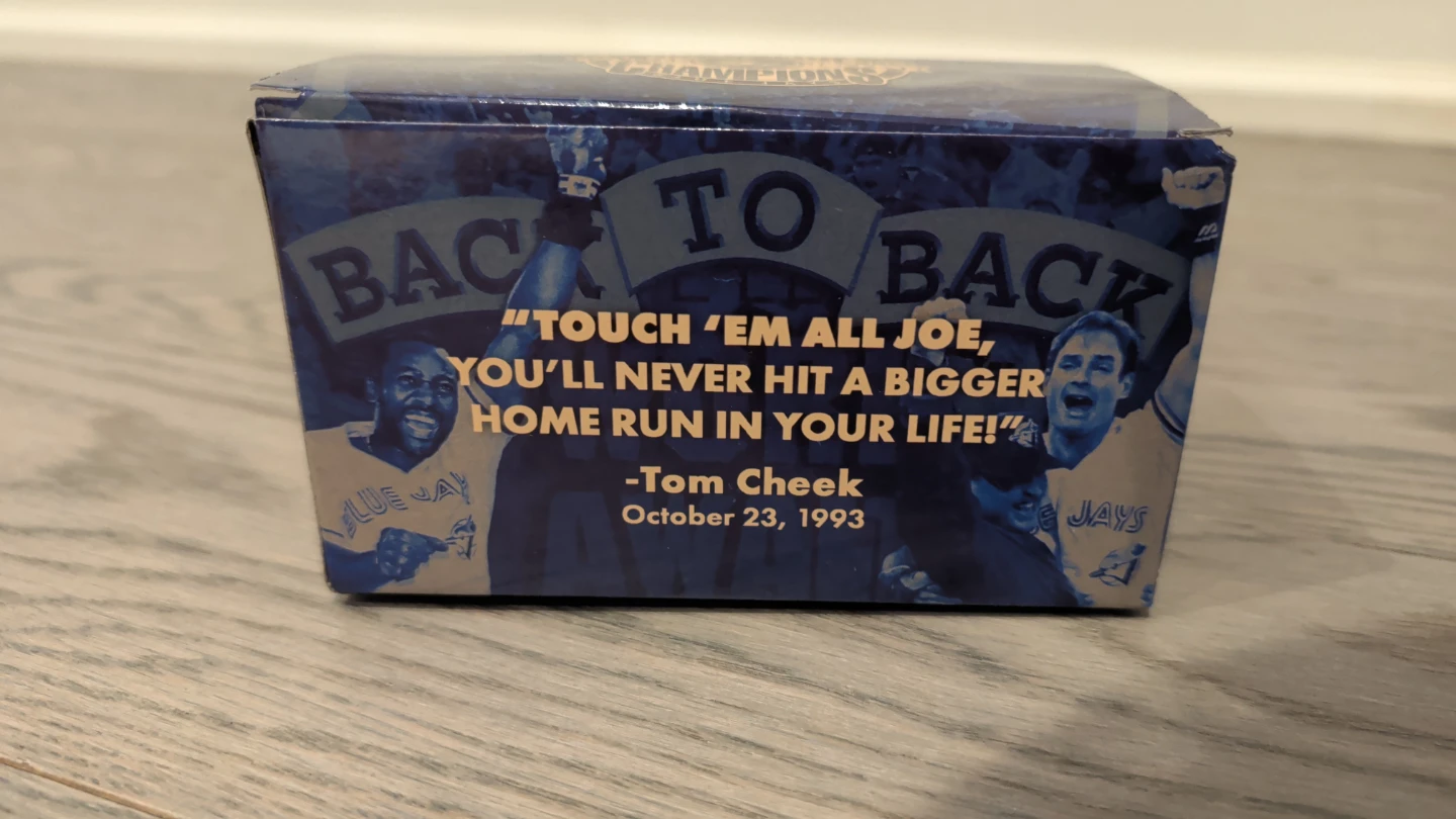 Back to Back 1992-1993 World Series Replica Rings Blue Jays - photo 2