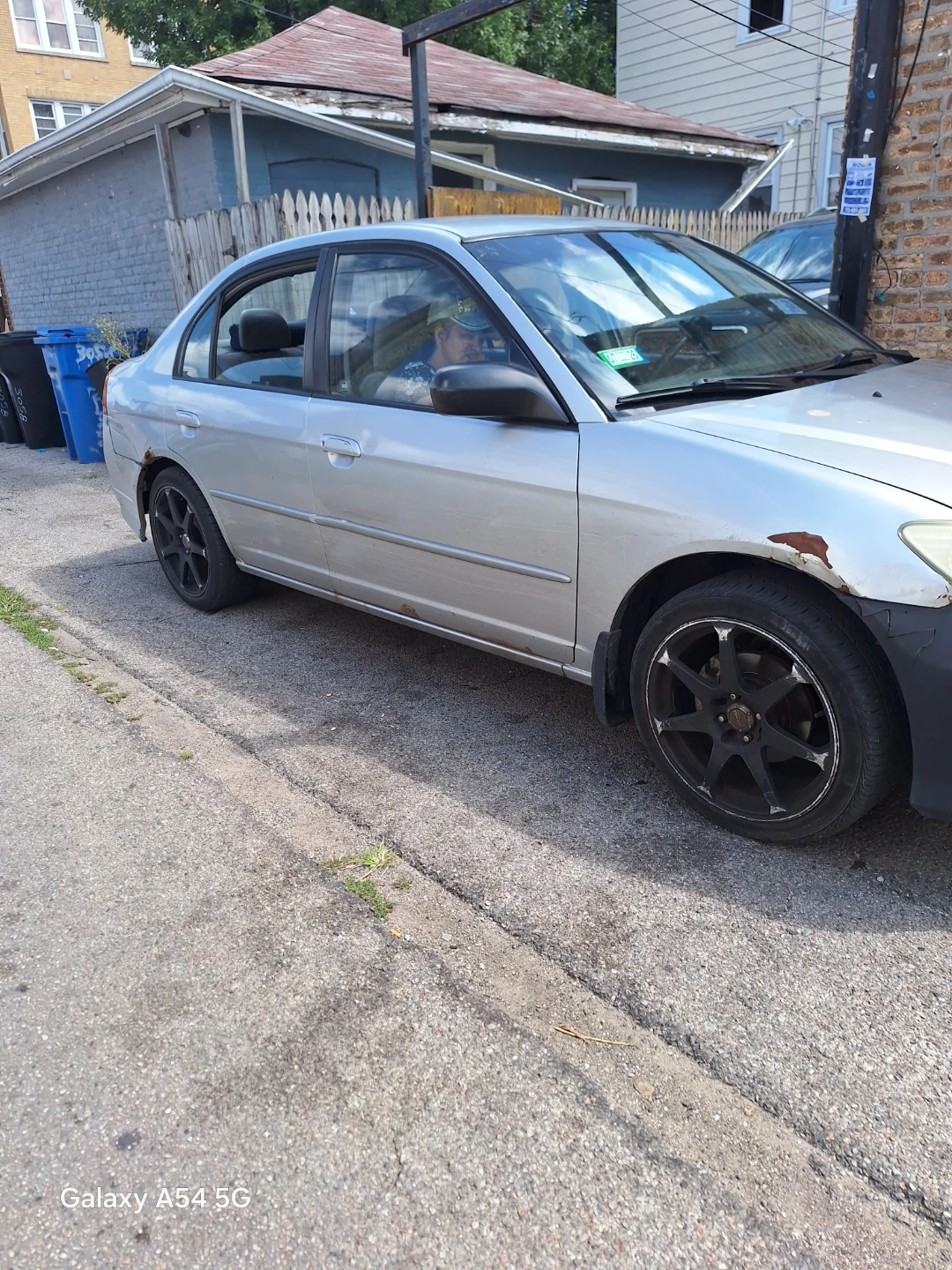 Silver Honda Civic Sedan - photo 3
