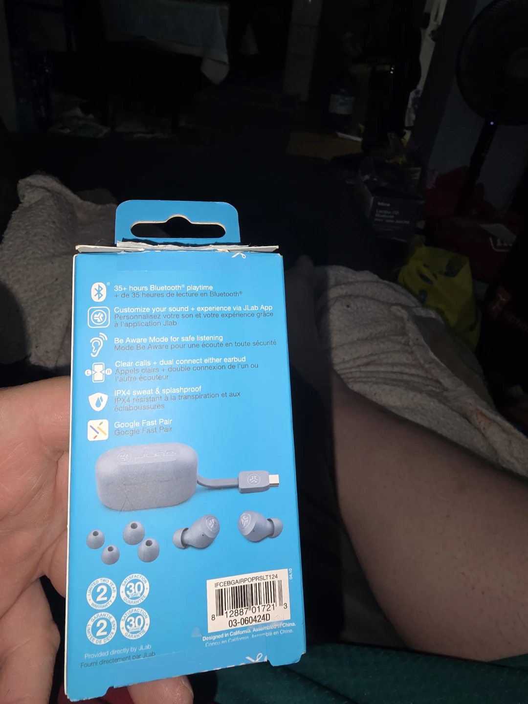 JLab Go Air Pop True Wireless Earbuds
