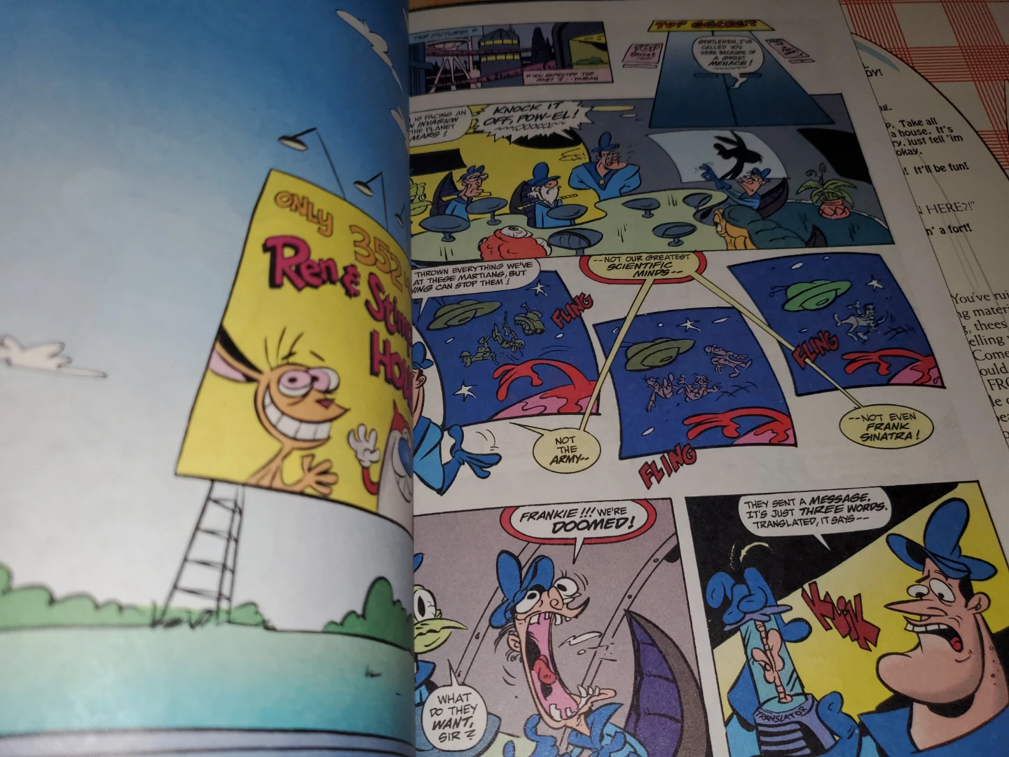 (Both for $15) 2 Ren & Stimpy Show Graphic Novels Books - photo 4
