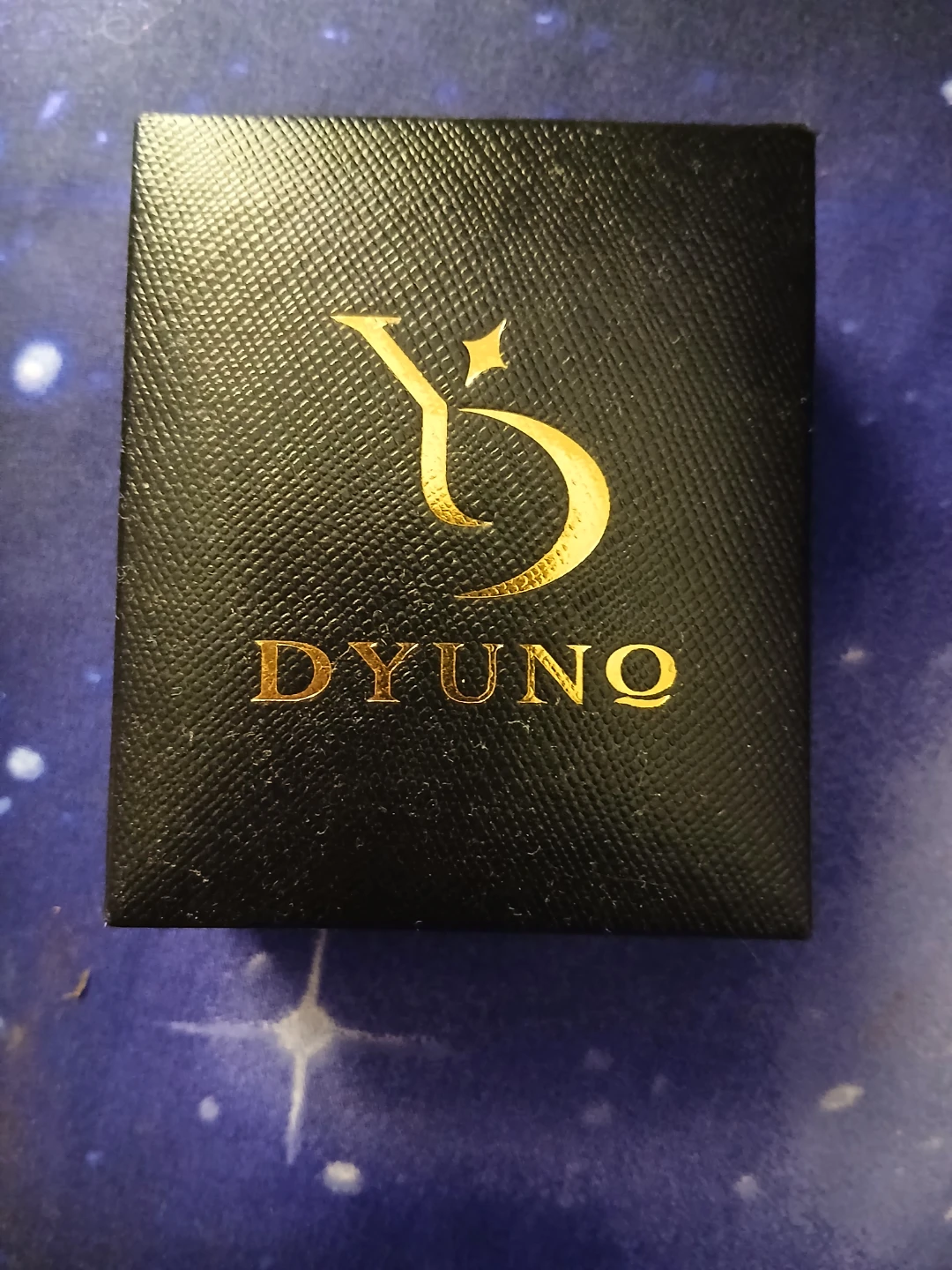 DYUNO Women's Gold Tone Watch with Crystal Bezel