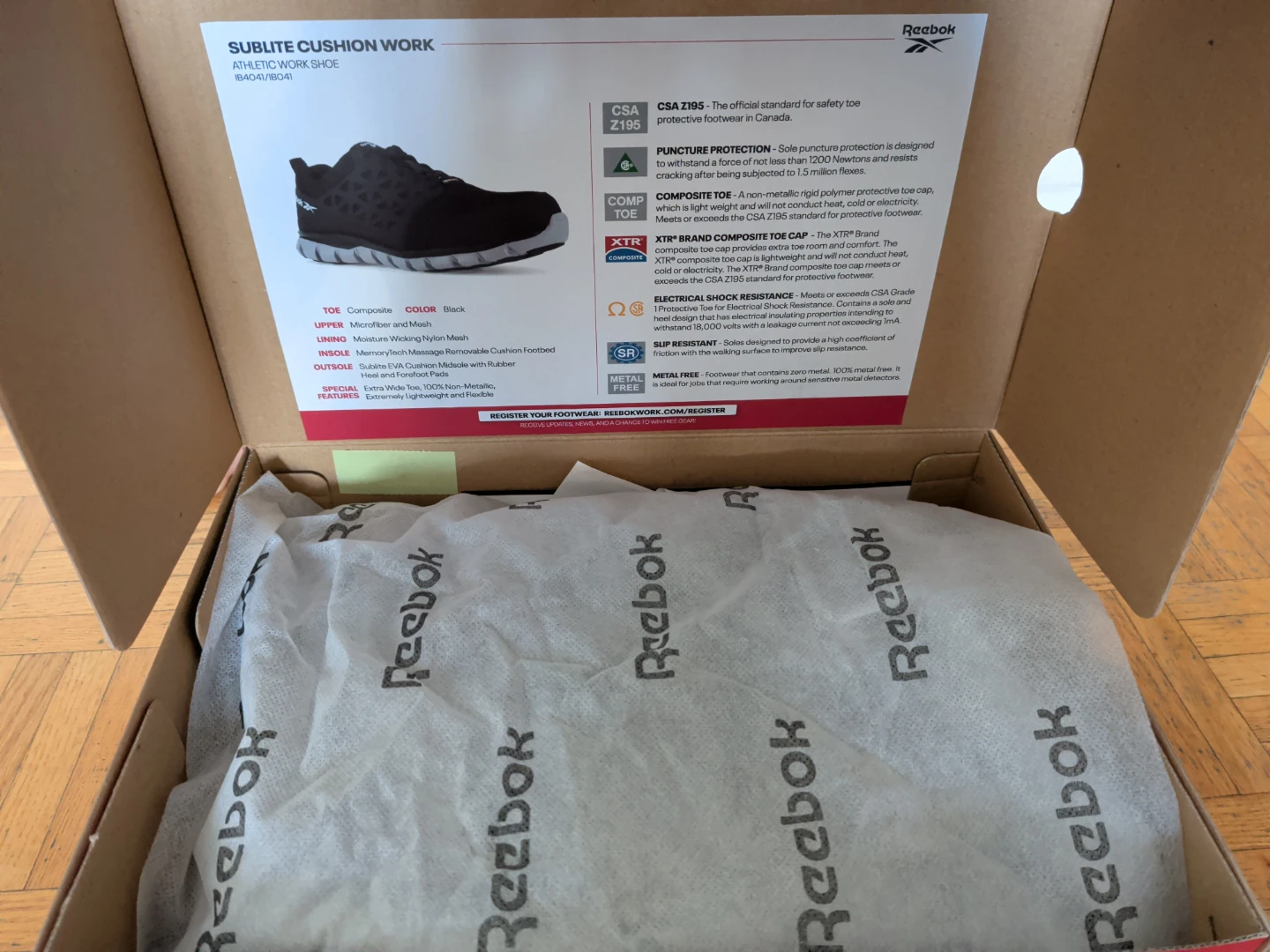 Reebok Subtle Cushion Work Safety shoes - photo 3