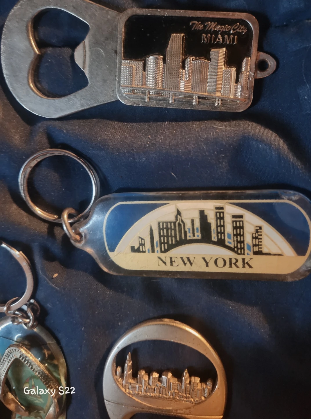 Assorted Travel Souvenir Keychain Collection - photo 2