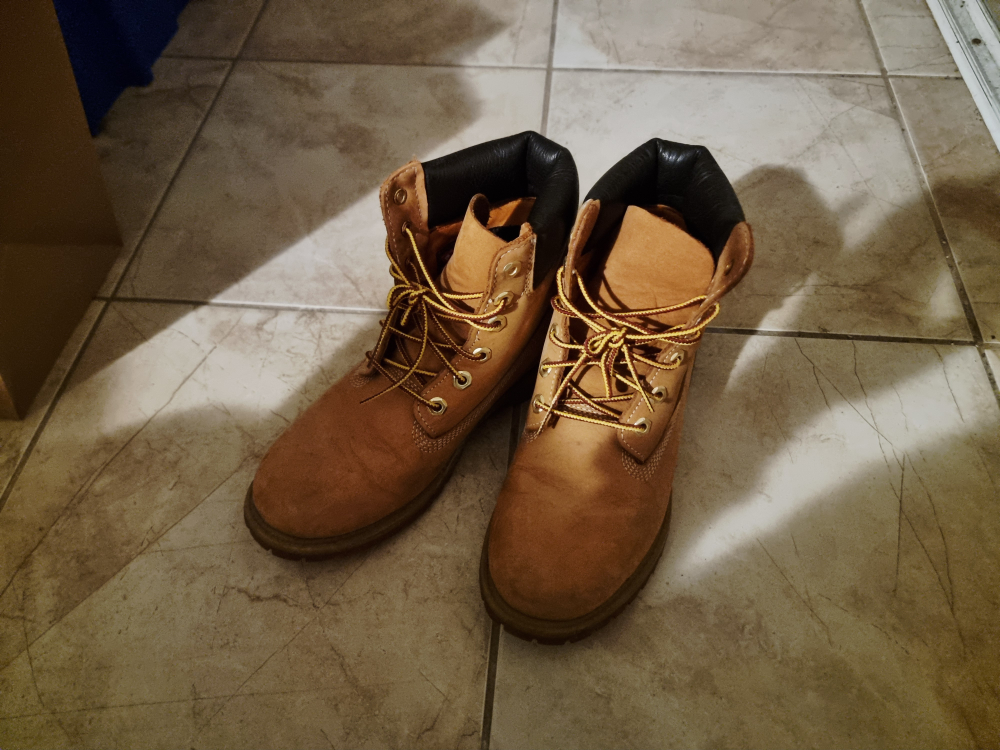 Timberland Work Boots Size 8