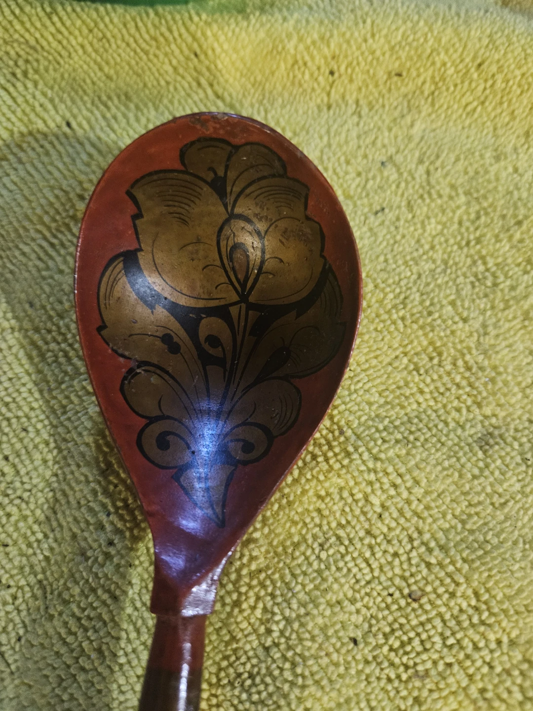 Hand-painted Wooden Spoon - photo 3