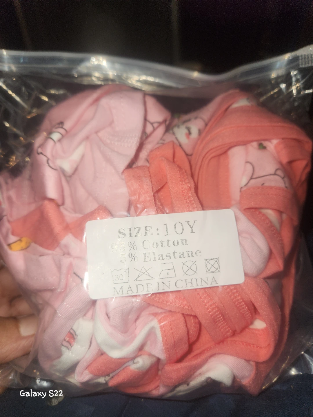 Girls 4-Piece Bunny Underwear Set Size 10Y - photo 5