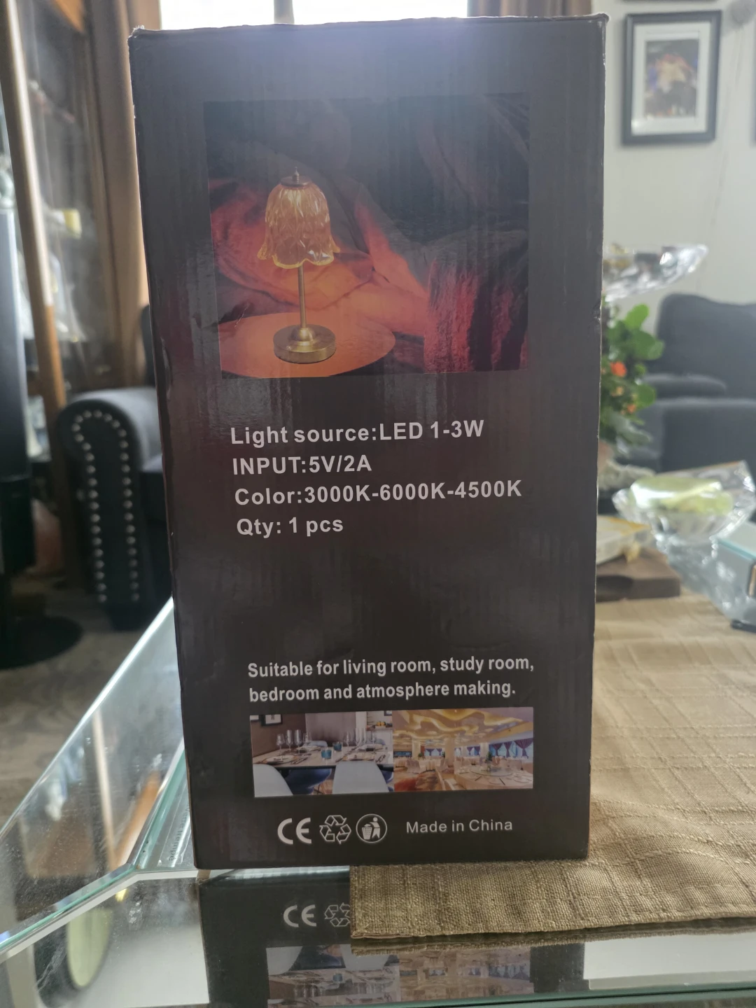 Table Lamp USB Charging Touch Lamp - photo 2