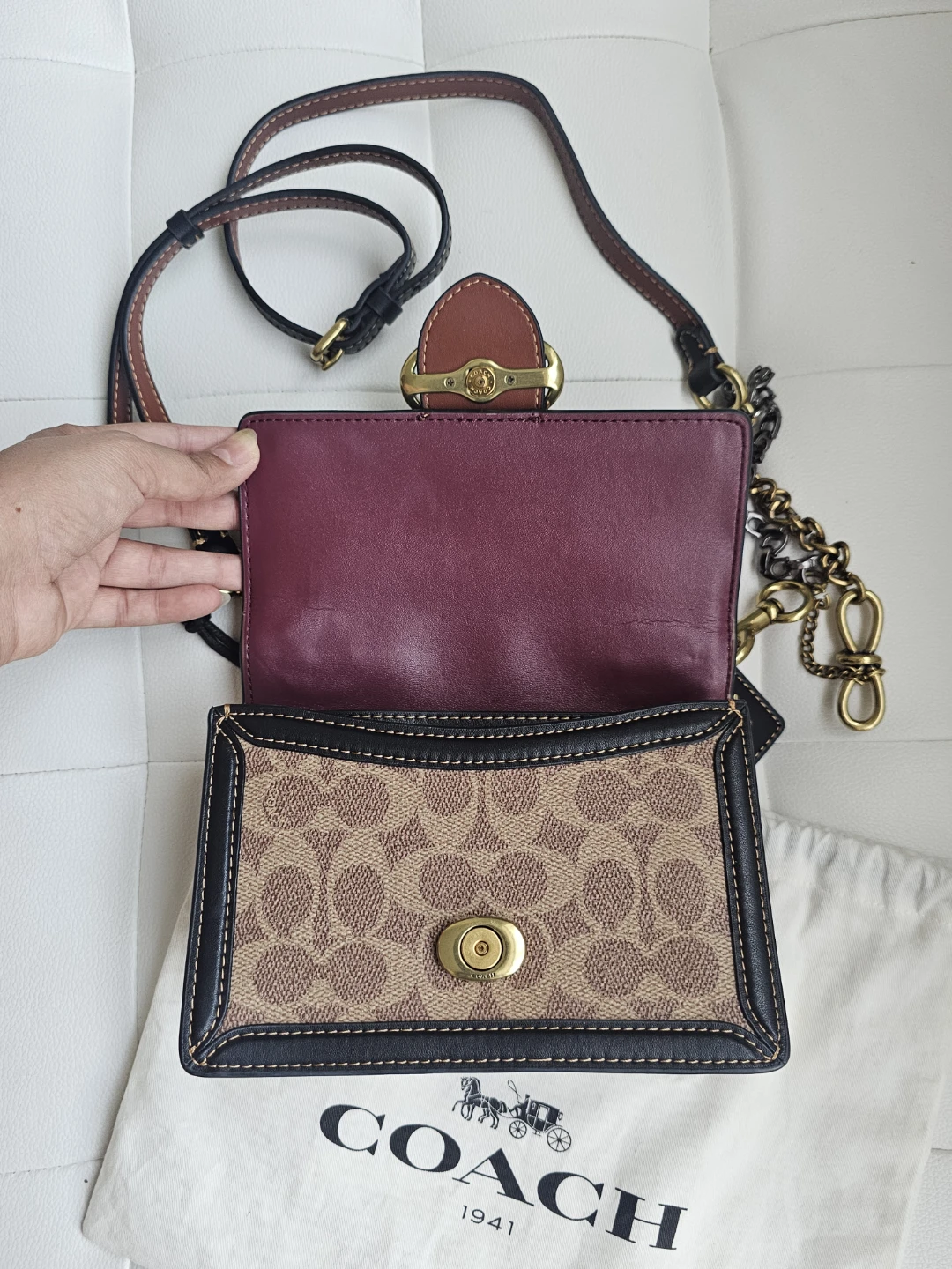 Authentic Coach Riley 18 1941 collection Bag - photo 5