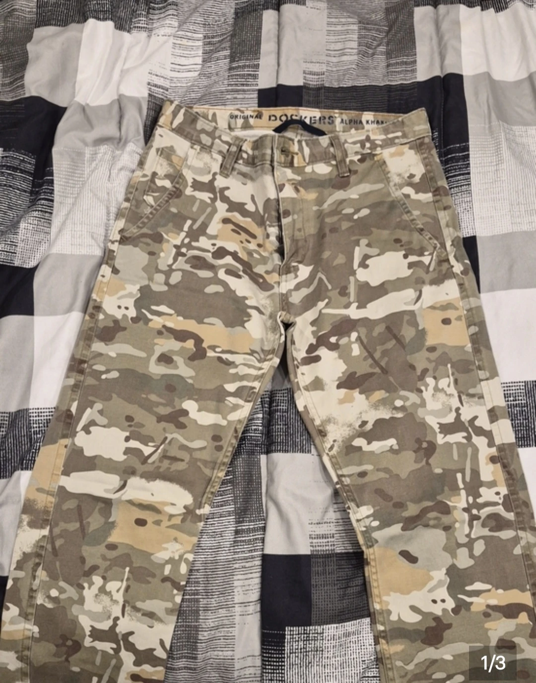 Dockers Alpha Khaki Camo Pants - photo 3
