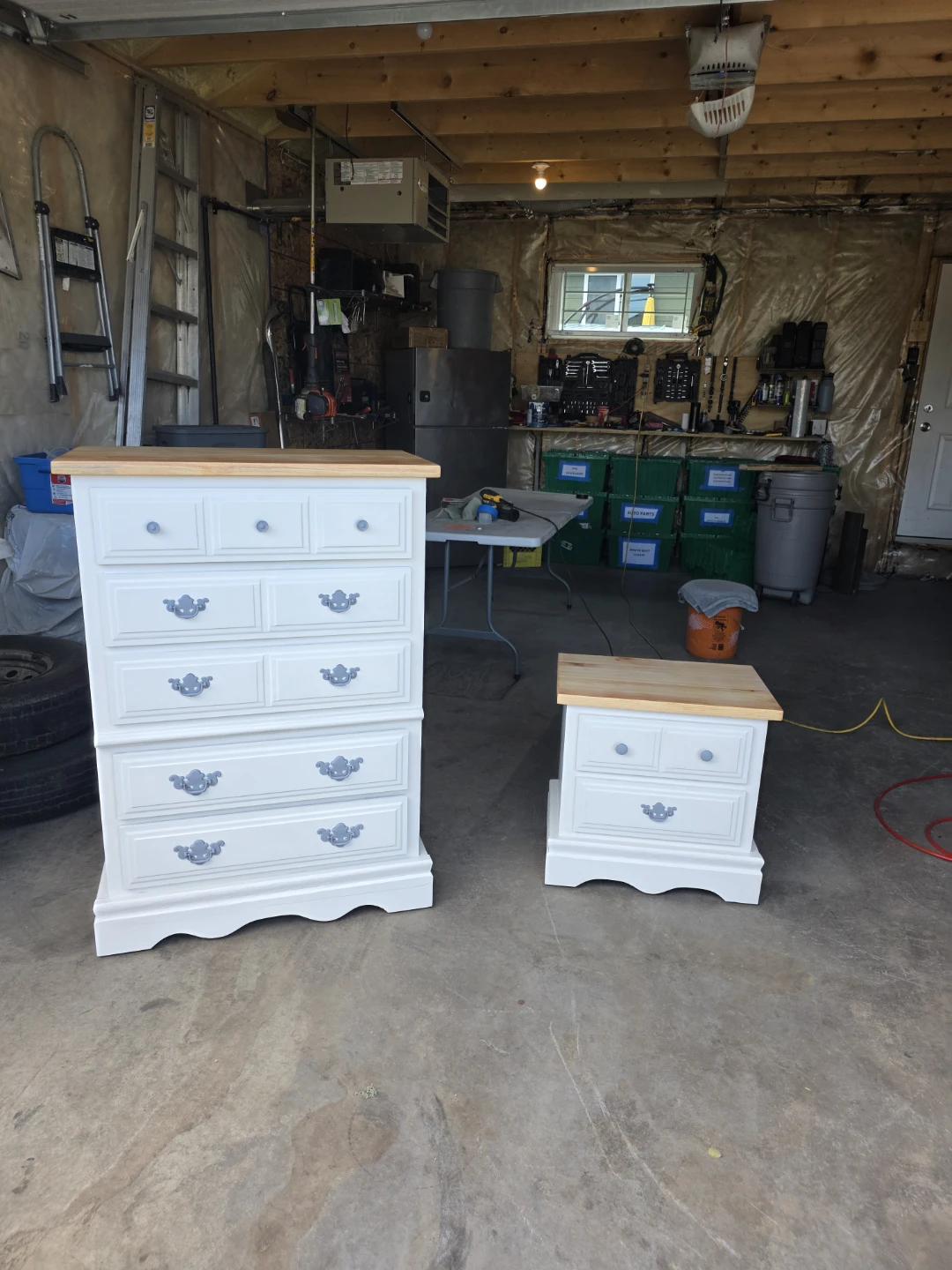 Dresser and night stand