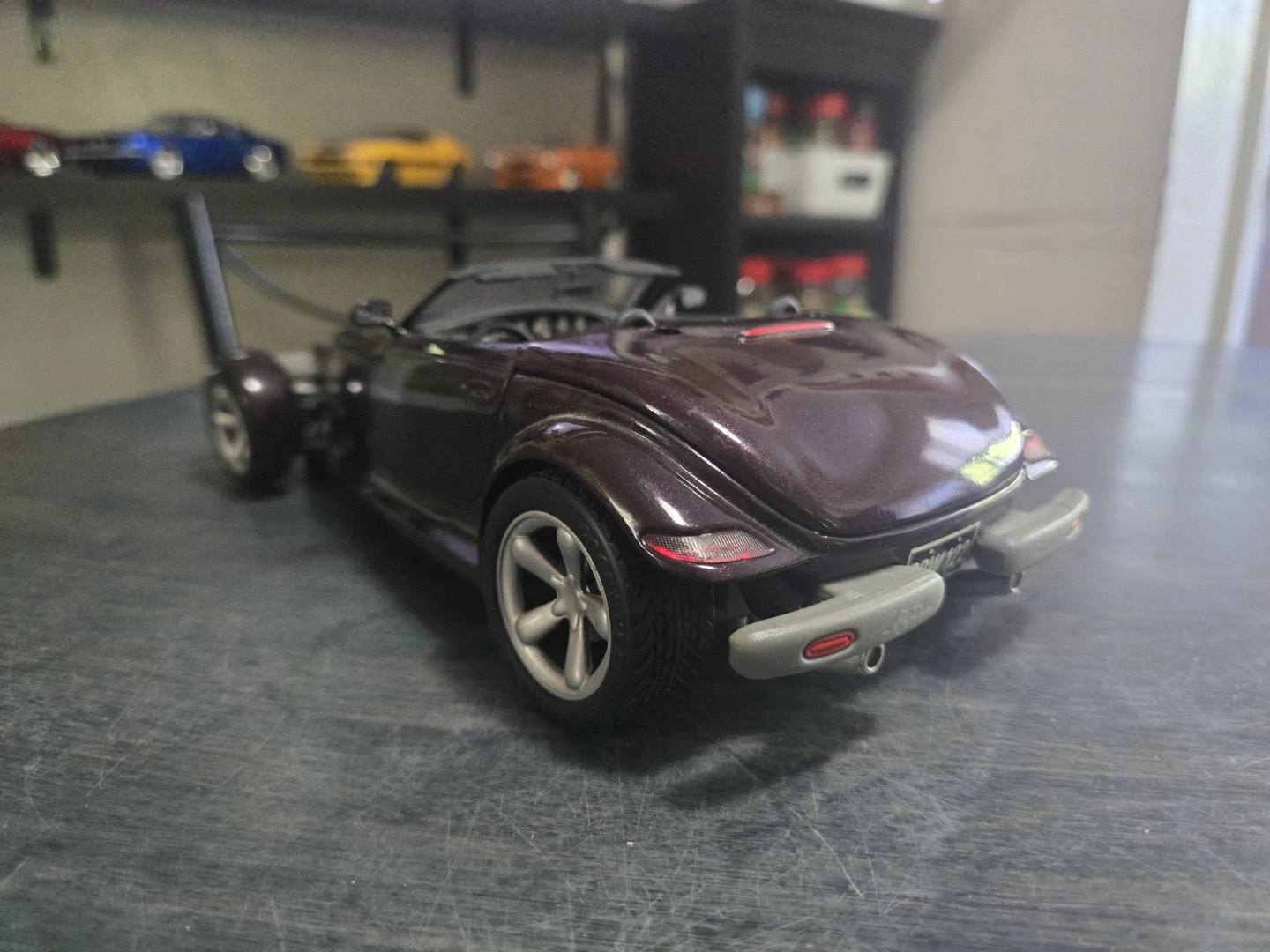 1/18 Scale Diecast Plymouth Prowler Convertible - photo 2