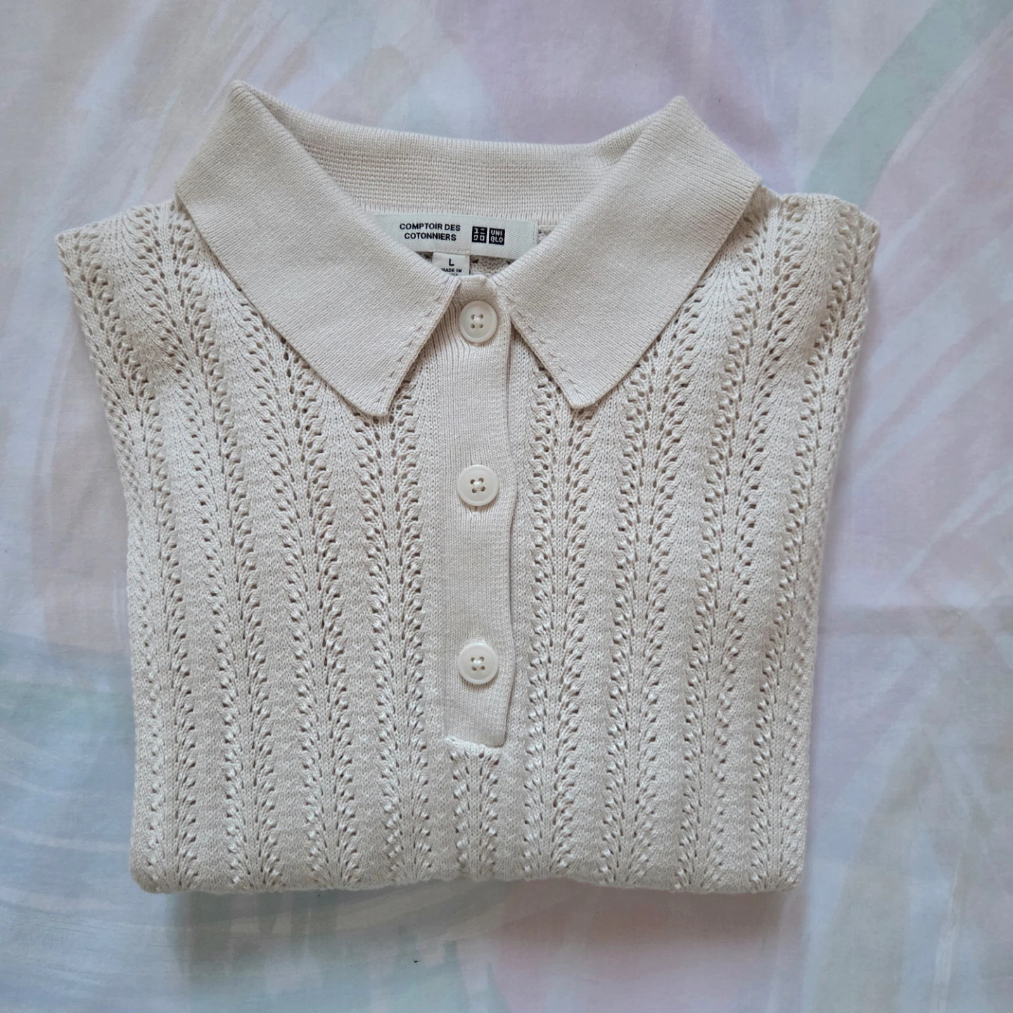 Uniqlo x Comptoir des Cotonniers Knit Polo Shirt