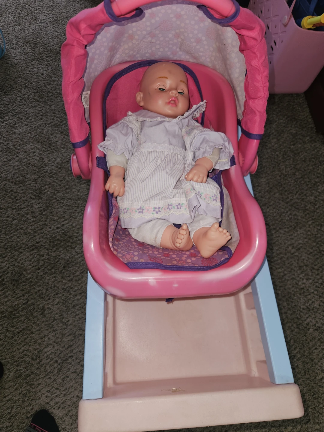 Today's Kids Baby Doll Changing Station and Bassinet Set - photo 3