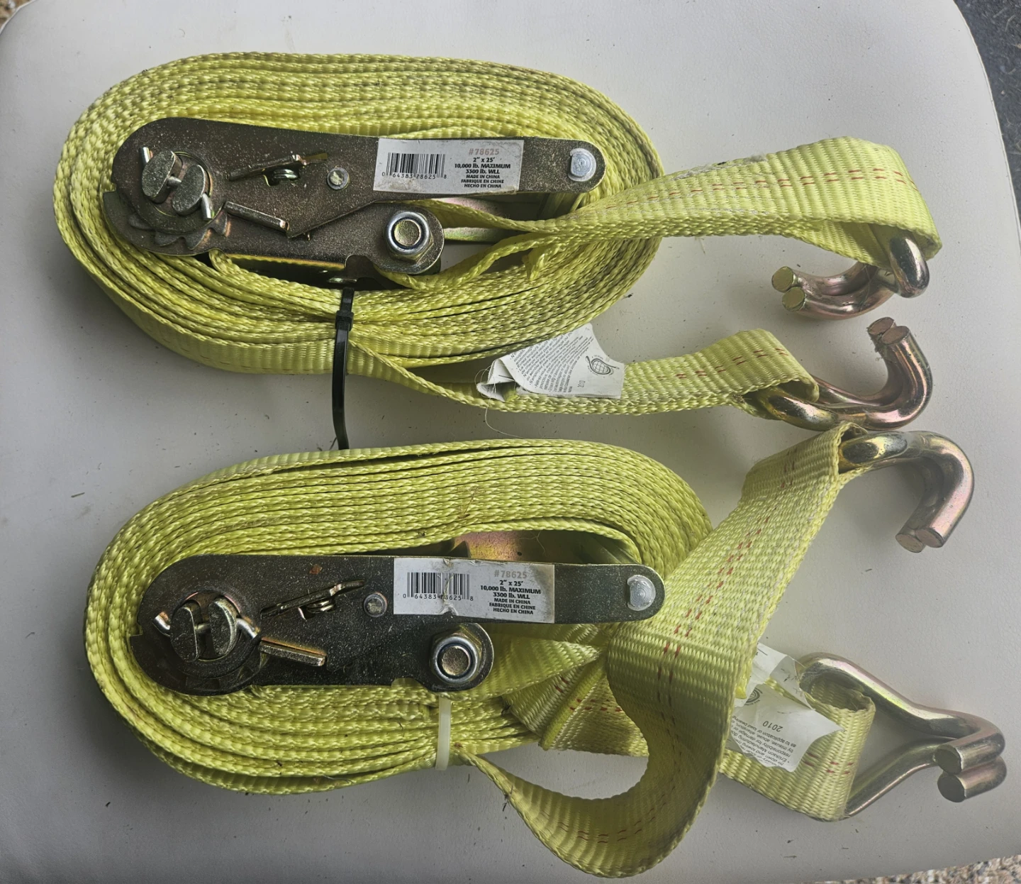 Ratchet Tie-Down Straps (2 Pack) - photo 2