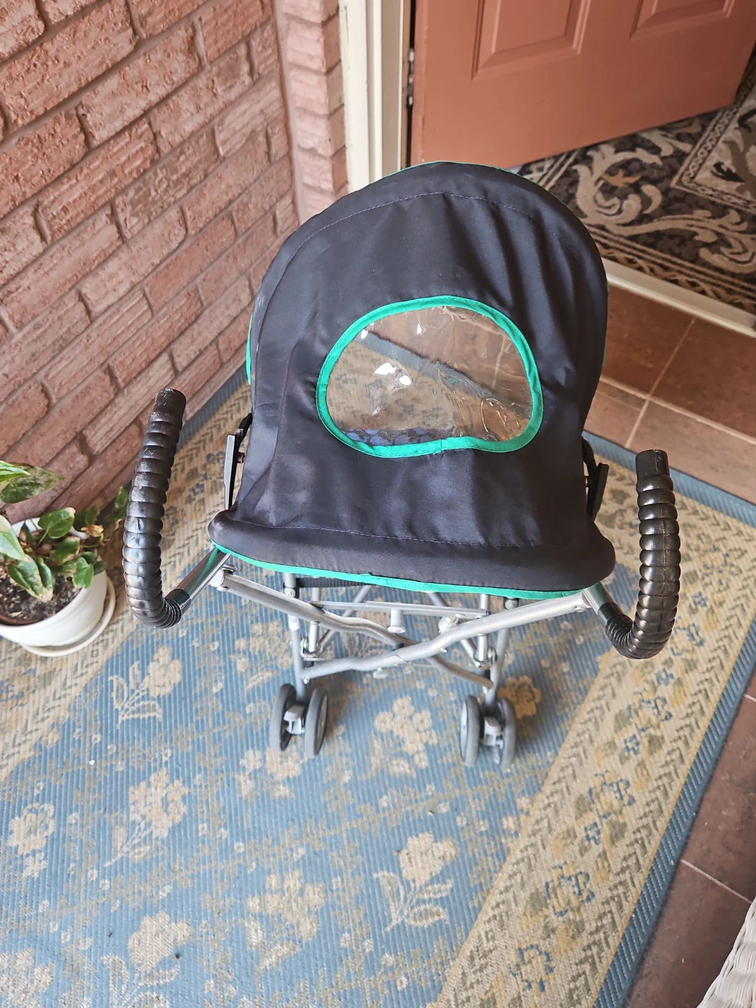 Lightweight Stroller with Whale Print - photo 4
