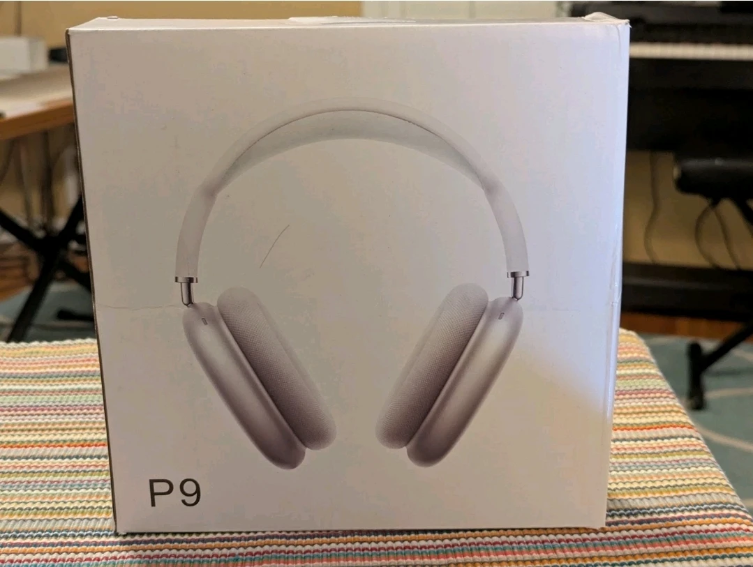 ❤️ P9 Wireless Over-Ear Bluetooth Headphones ( White Color) - photo 2
