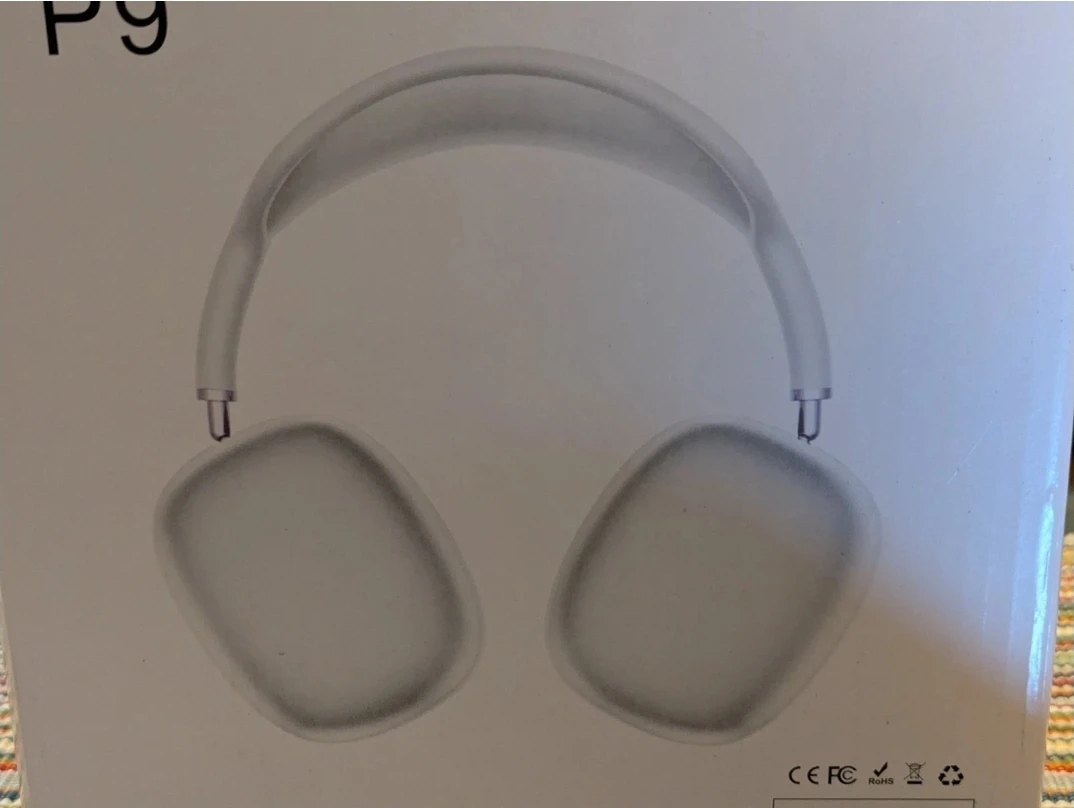 ❤️ P9 Wireless Over-Ear Bluetooth Headphones ( White Color) - photo 4