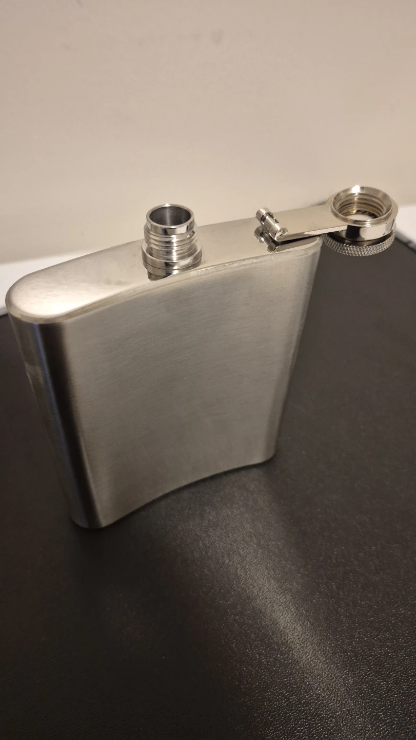 Stainless Steel Flask - 8 oz - photo 3