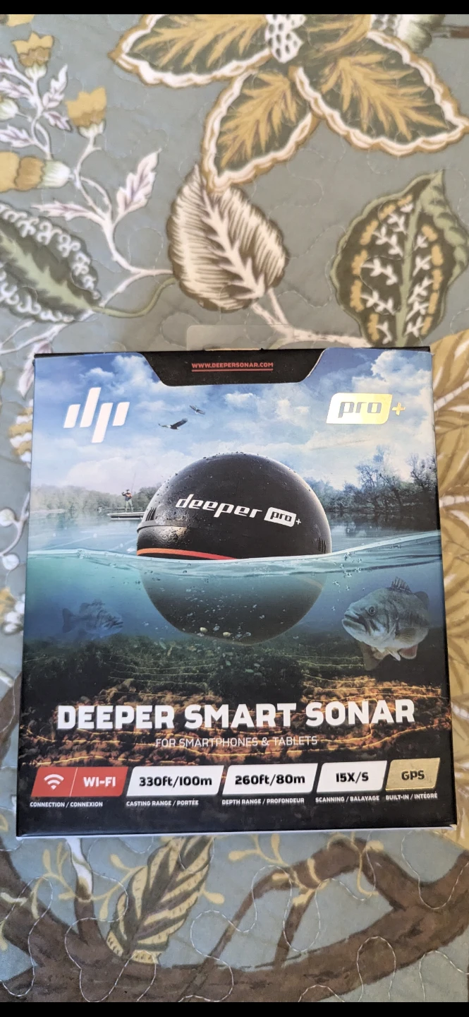 Deeper Pro+ Smart Sonar for Smartphones & Tablets