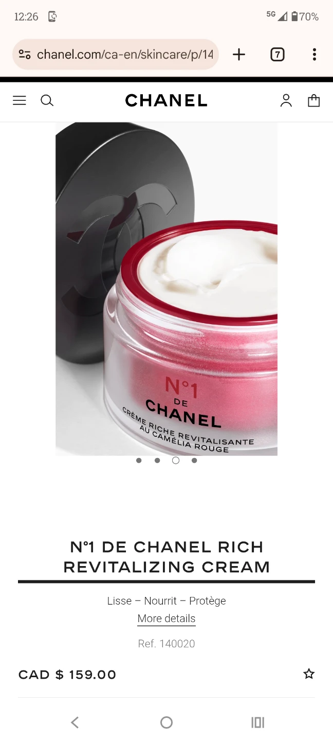 CHANEL N°1 DE CHANEL Revitalizing Cream - photo 2