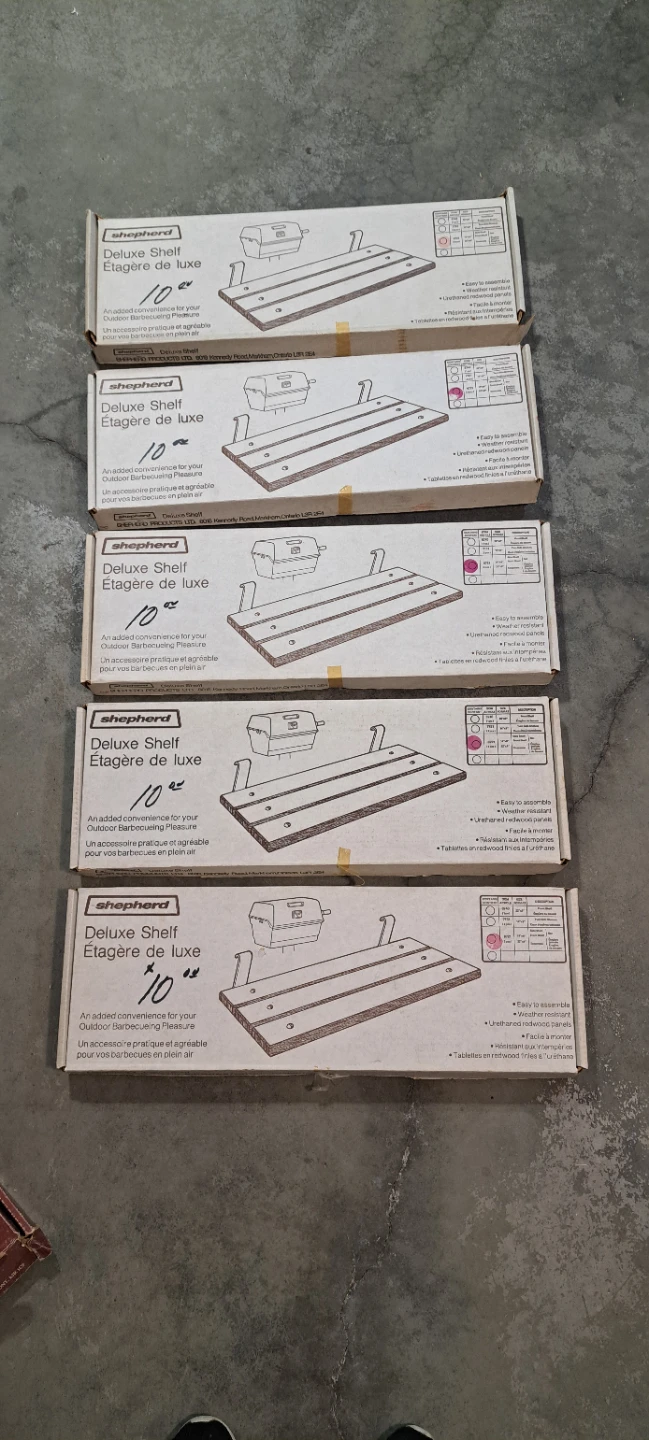 Shepherd Deluxe Shelf Set for Outdoor Grills - photo 3