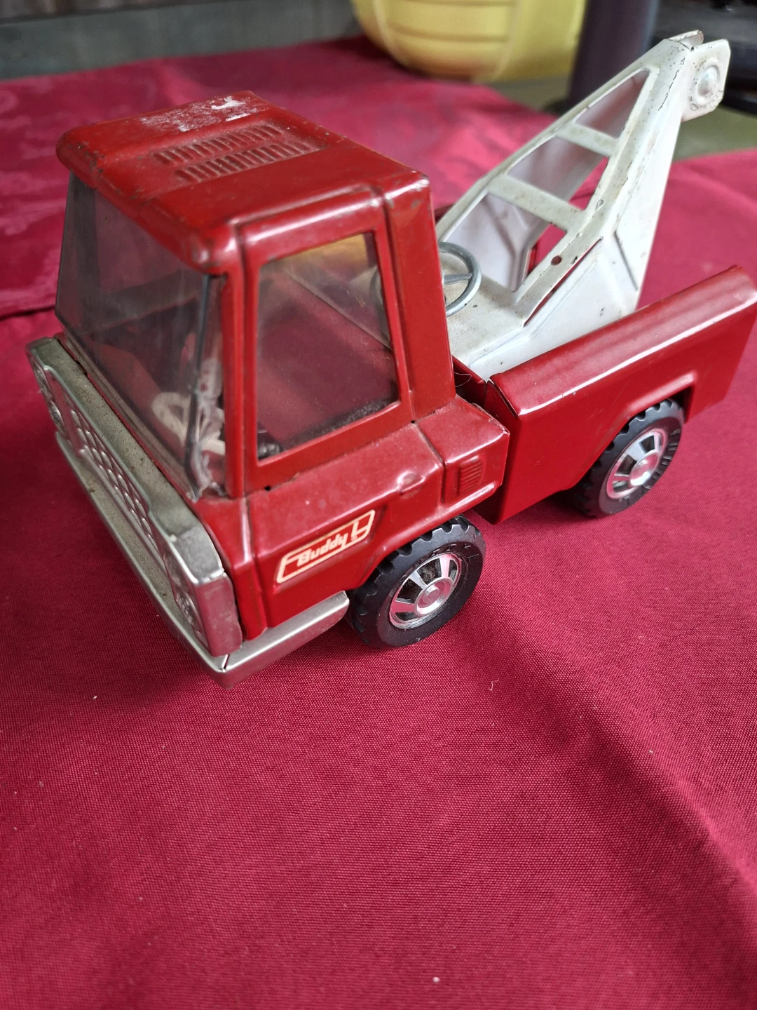 Buddy L Red Tow Truck Toy - photo 2