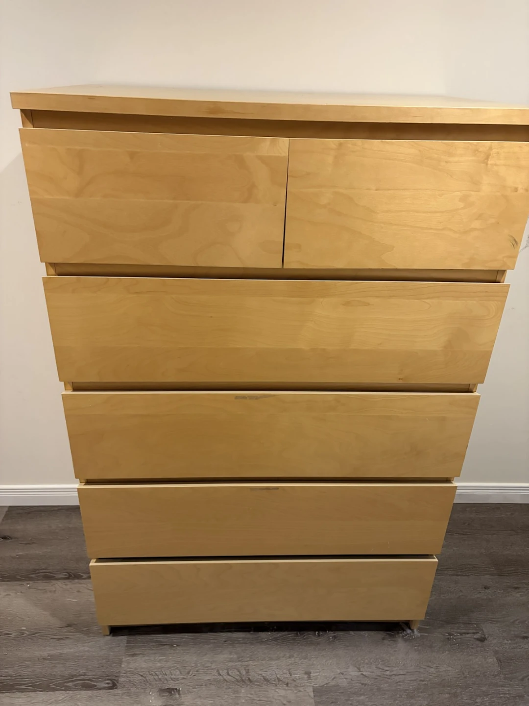 IKEA Malm 6-Drawer Dresser