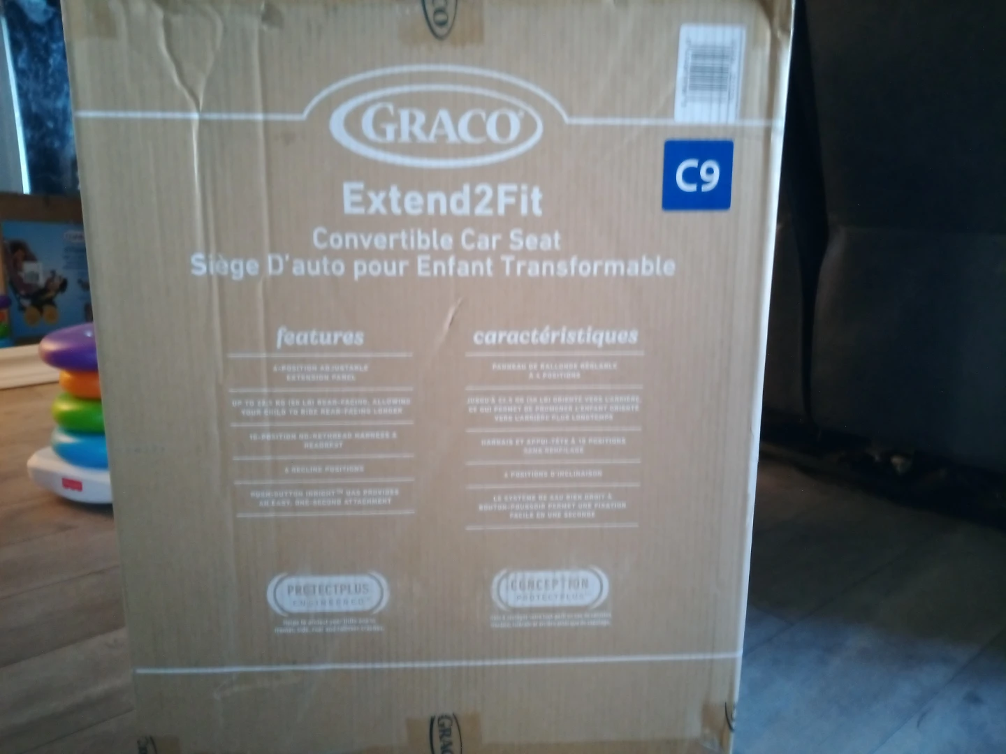 BNIB Graco Extend2Fit Convertible Car Seat - photo 5