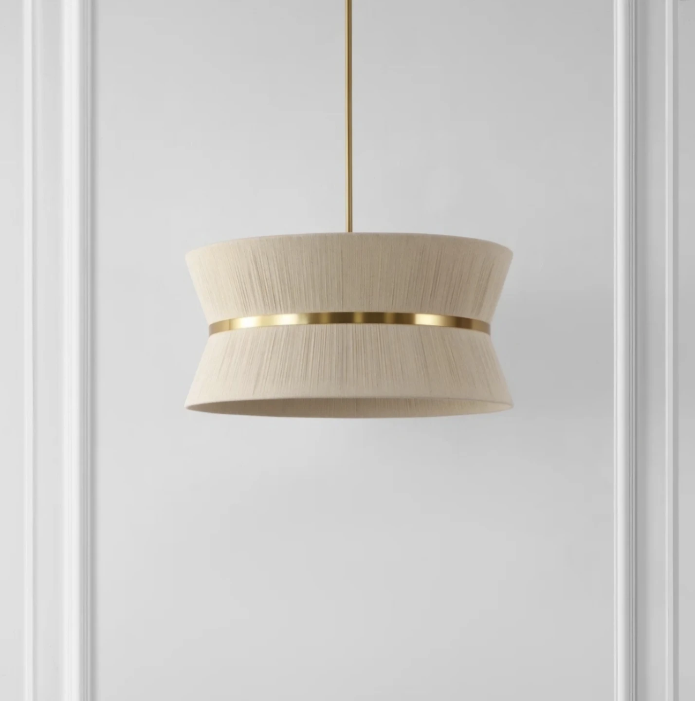 Drum Pendant Light Fixture