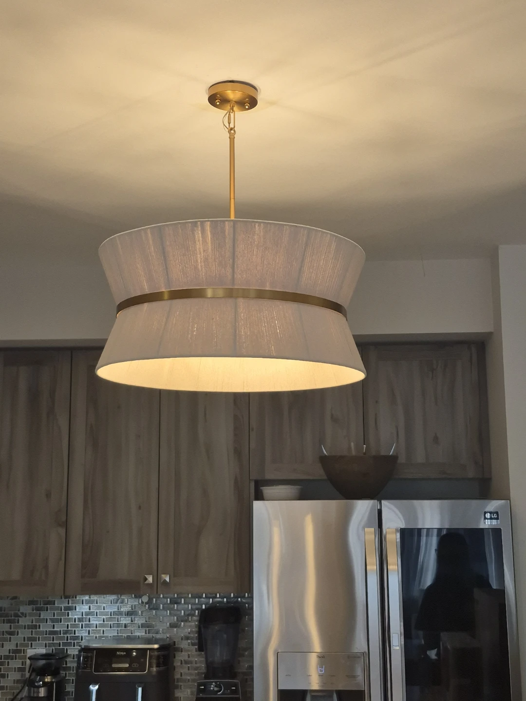Drum Pendant Light Fixture - photo 2