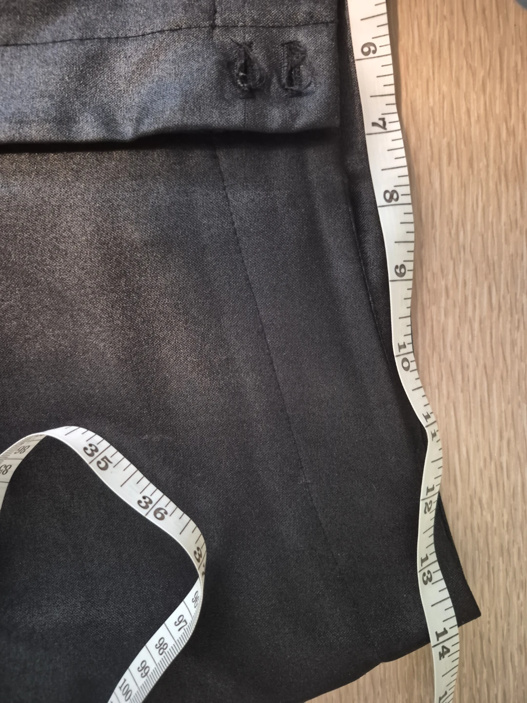 Dynamite Black Leather Like Trousers /  Dress Pants (Size 5) - photo 3