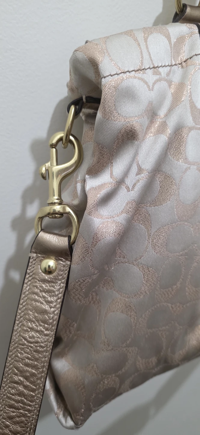 Coach Ashley Signature Lurex Carryall Satchel (F15807) - photo 5