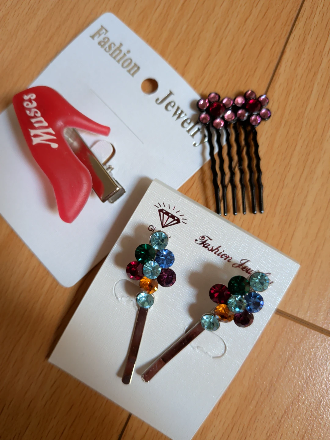 Set of 3 Fashion Jewelry Hair Accessories