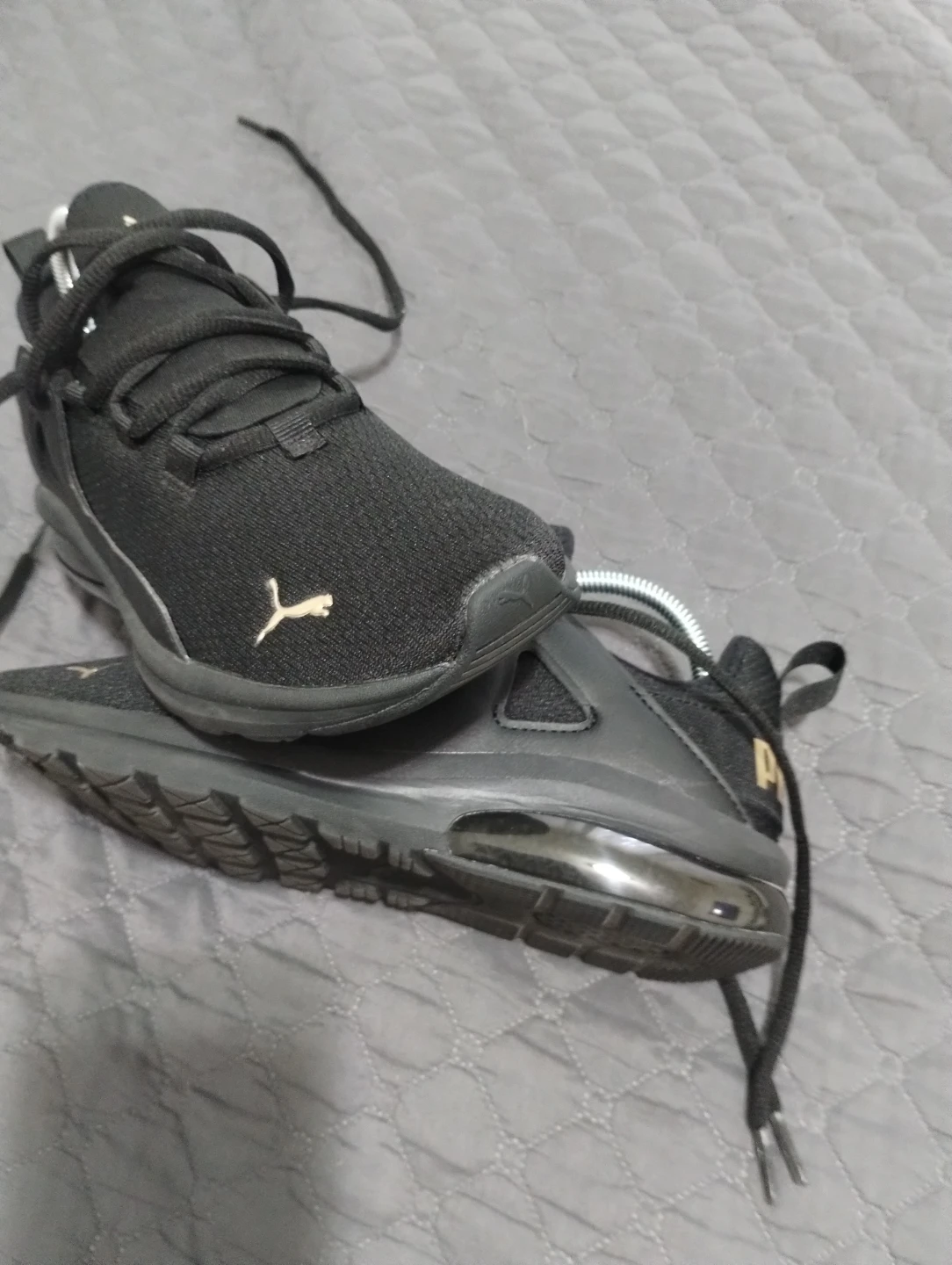 Puma Black Gold Sneakers - photo 4
